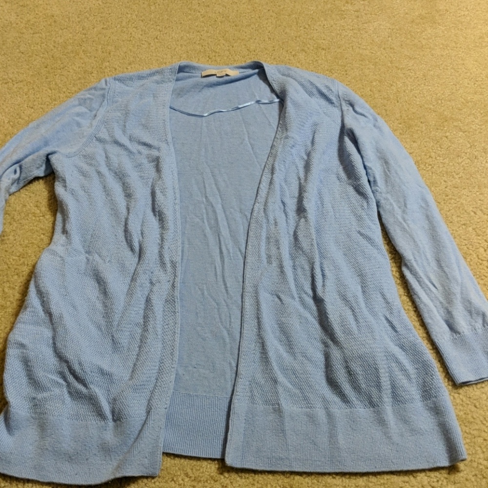 Ann Taylor Loft cardigan.  Size L.